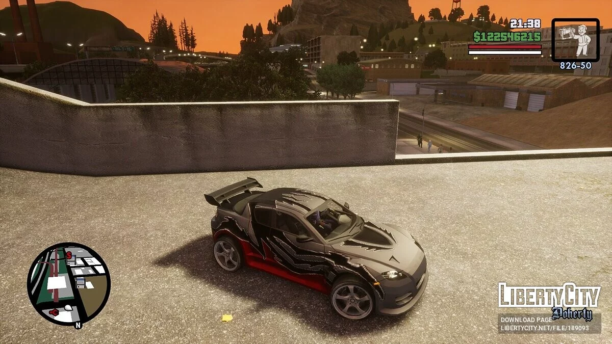Mazda RX-8 из Need For Speed: Most Wanted (OLD) / GTA San Andreas: The Definitive Edition