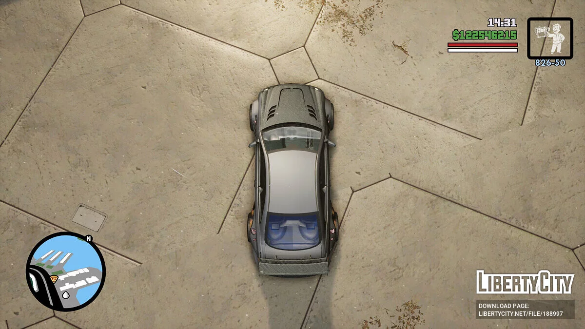Mercedes-Benz CLK500 из Need For Speed: Most Wanted (OLD) / GTA San Andreas: The Definitive Edition