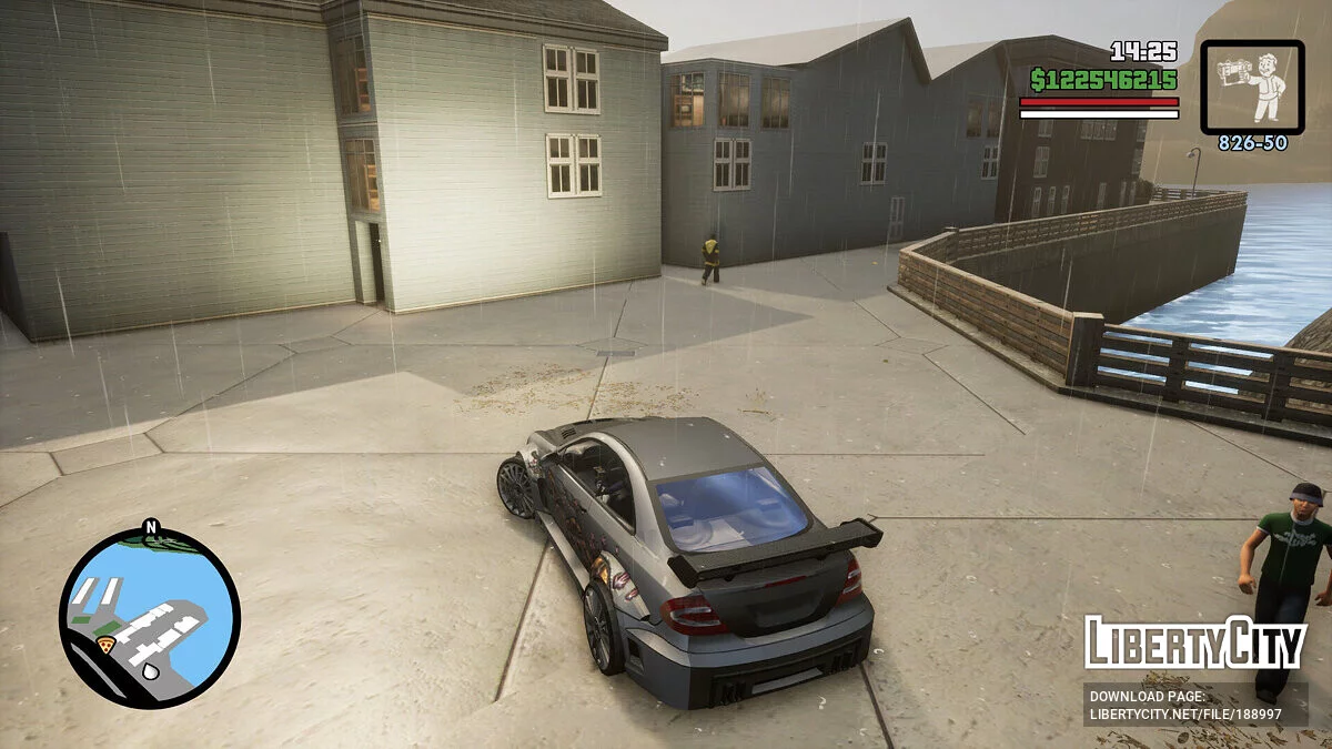 Mercedes-Benz CLK500 из Need For Speed: Most Wanted (OLD) / GTA San Andreas: The Definitive Edition