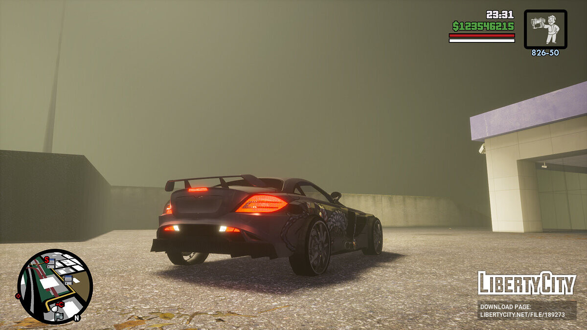 Скачать Mercedes Benz SLR McLaren из Need for Speed: Most Wanted для GTA  San Andreas: The Definitive Edition