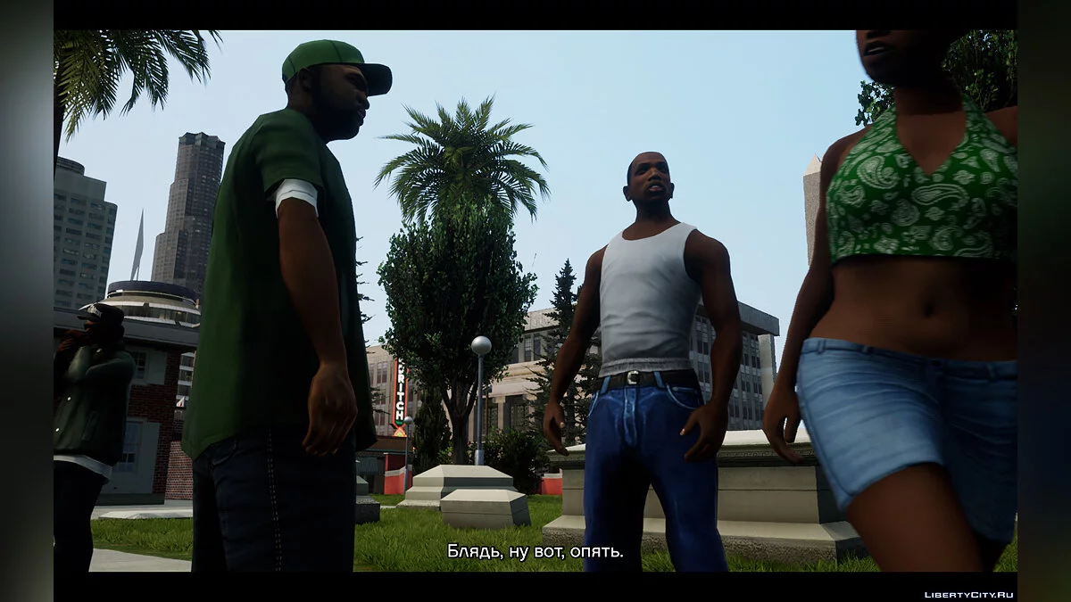 Качественный перевод от SanLtd / GTA San Andreas: The Definitive Edition
