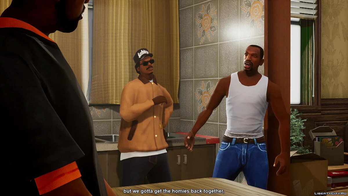 Семьи Orange Grove из бета-версии / GTA San Andreas: The Definitive Edition
