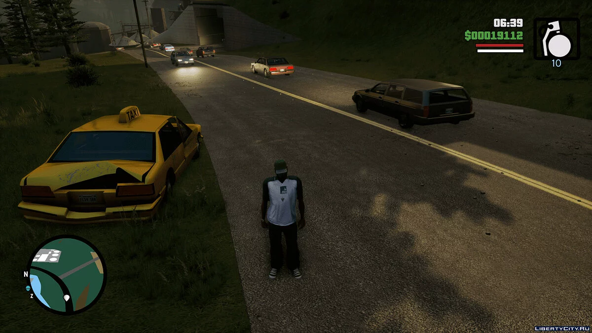 Удаление разорванных покрышек / GTA San Andreas: The Definitive Edition