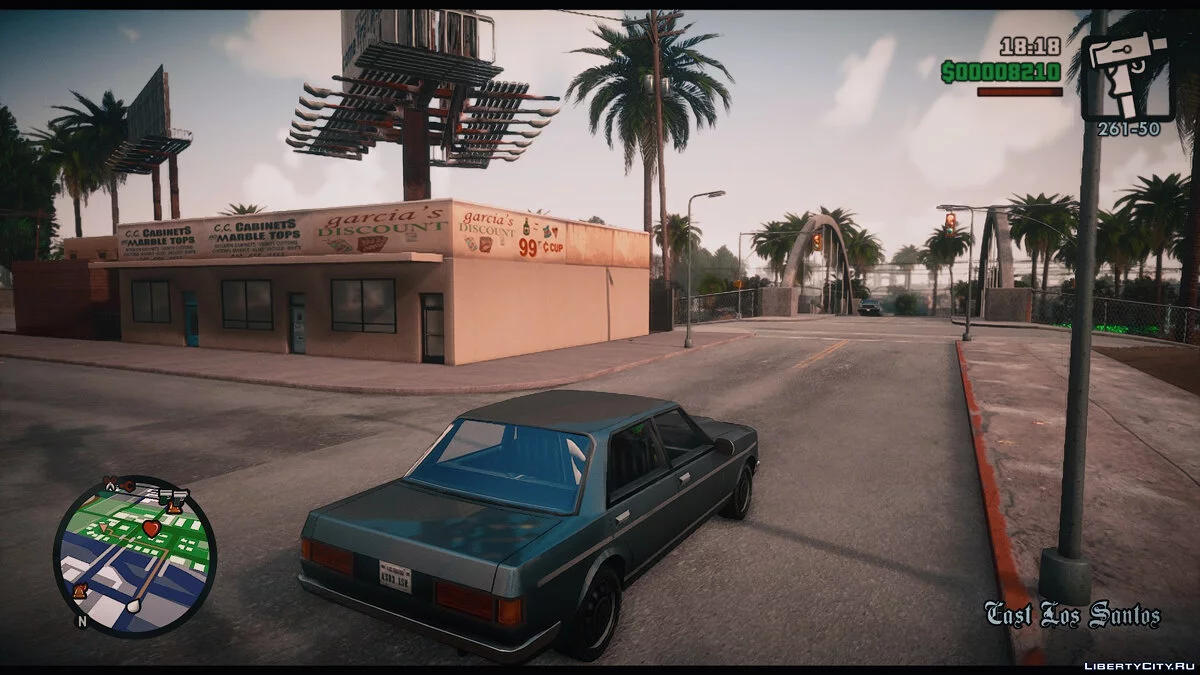 Улучшение цветопередачи - A.B.A reshade / GTA San Andreas: The Definitive Edition