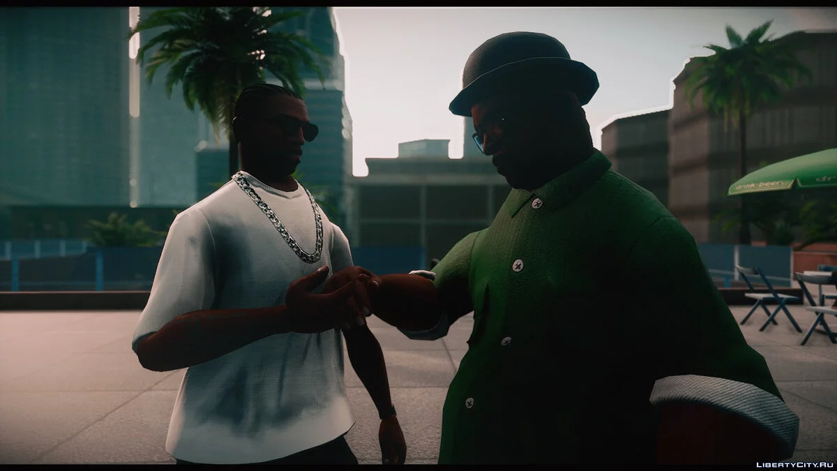 Улучшение цветопередачи - A.B.A reshade / GTA San Andreas: The Definitive Edition