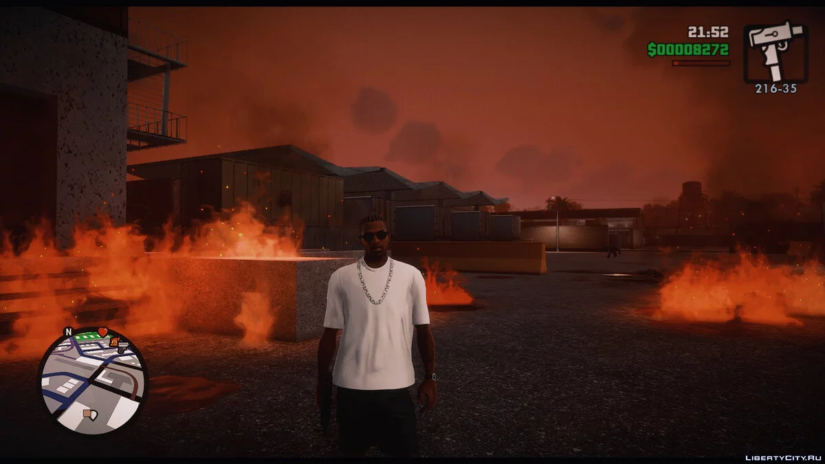 Улучшение цветопередачи - A.B.A reshade / GTA San Andreas: The Definitive Edition