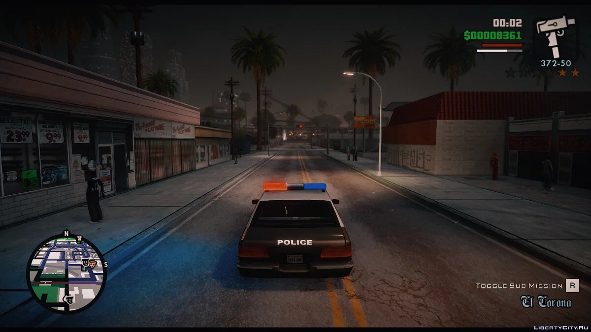 Улучшение цветопередачи - A.B.A reshade / GTA San Andreas: The Definitive Edition