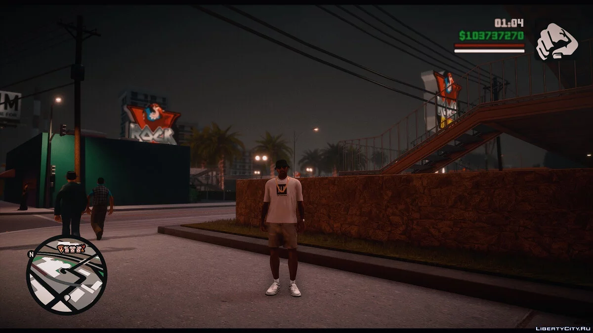 Улучшение цветопередачи - A.B.A reshade / GTA San Andreas: The Definitive Edition
