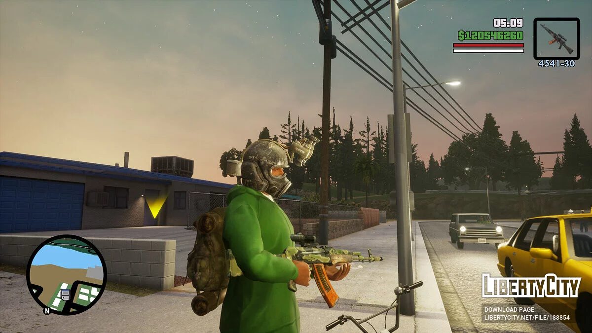 Снаряжение из Метро 2033 (OLD) / GTA San Andreas: The Definitive Edition