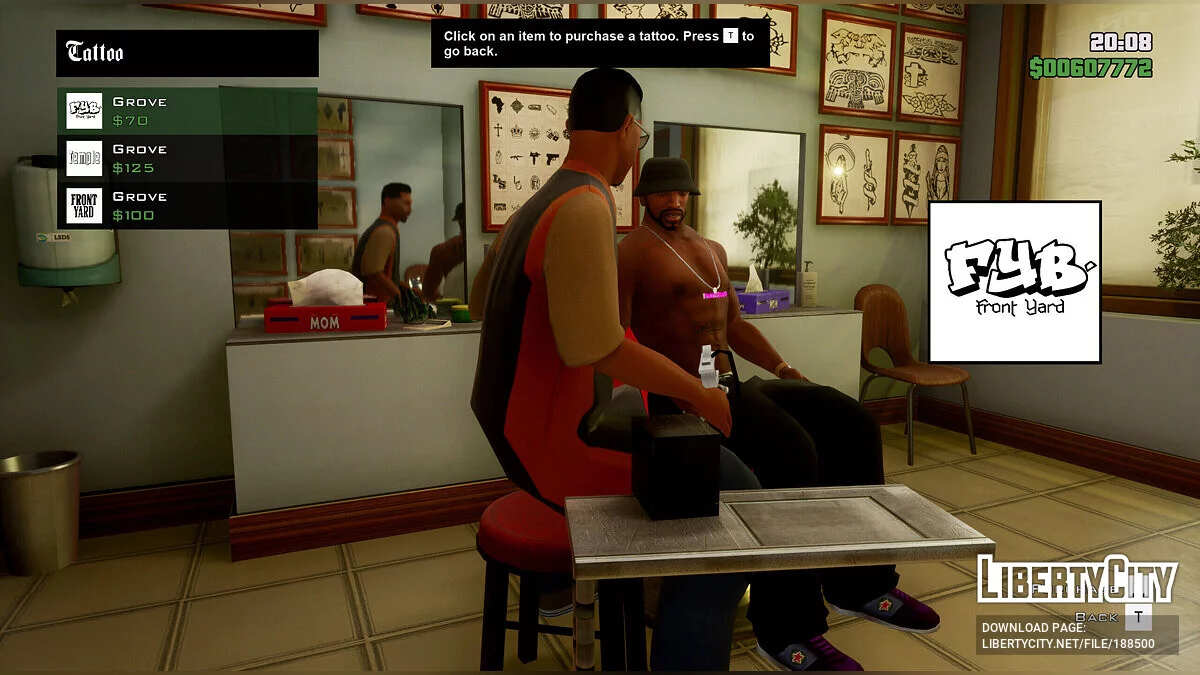 Сыграть за Баллас [Модпак] / GTA San Andreas: The Definitive Edition