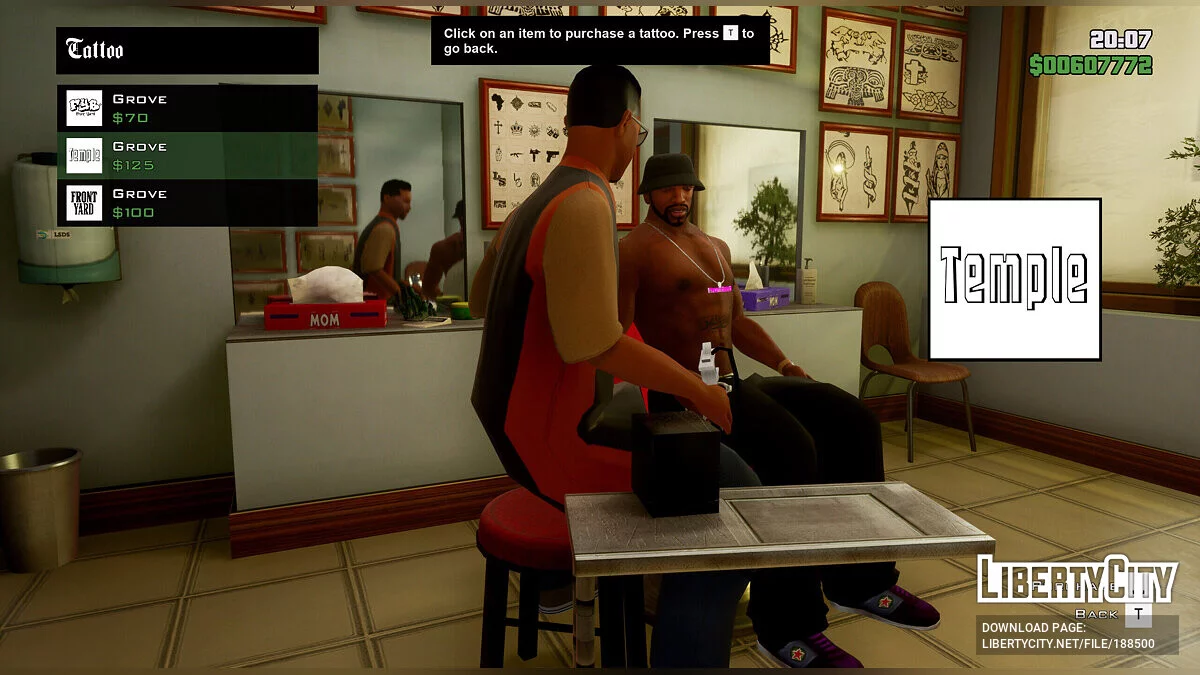 Сыграть за Баллас [Модпак] / GTA San Andreas: The Definitive Edition