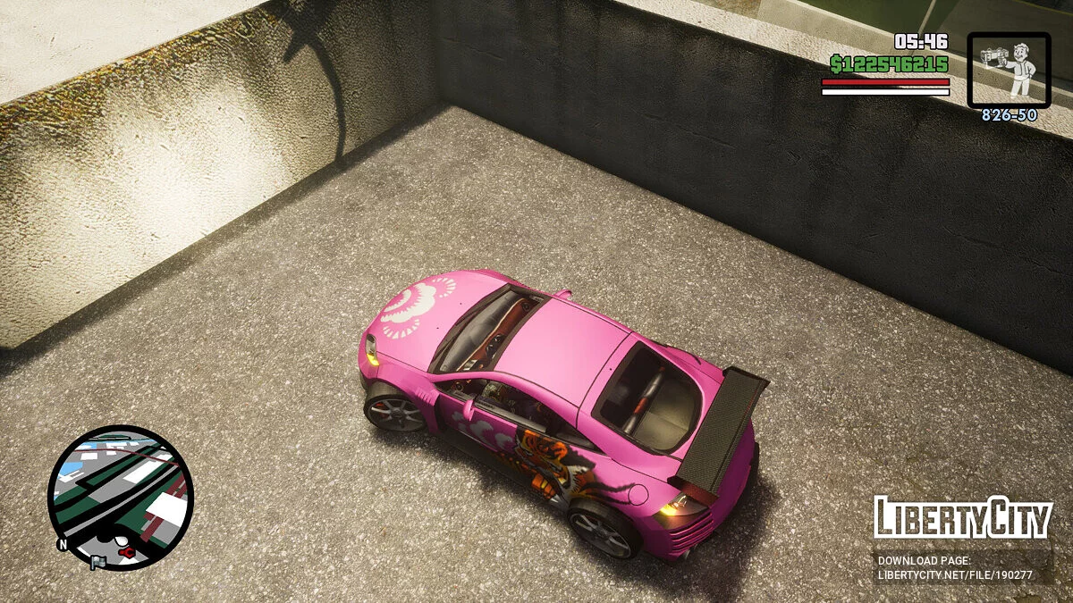 Mitsubishi Eclipse из Need For Speed Most Wanted 2005 (OLD) / GTA San Andreas: The Definitive Edition