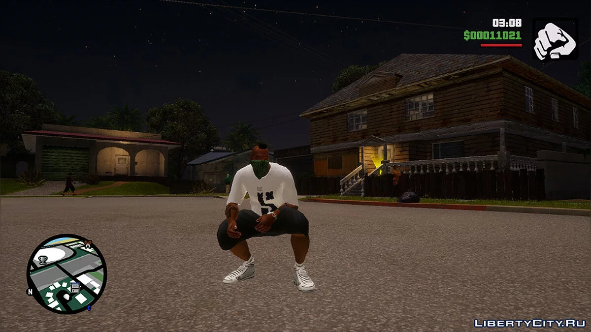 Анимации из GTA Online / GTA San Andreas: The Definitive Edition