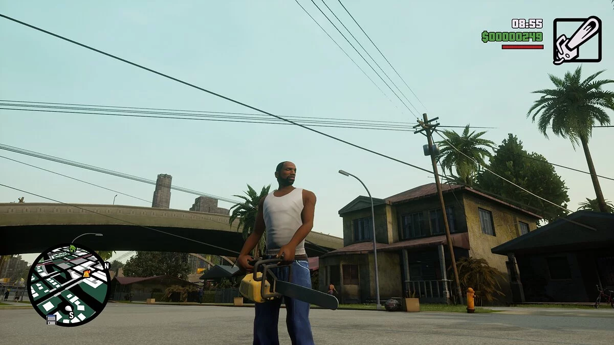 Анимации Франклина из GTA 5 / GTA San Andreas: The Definitive Edition