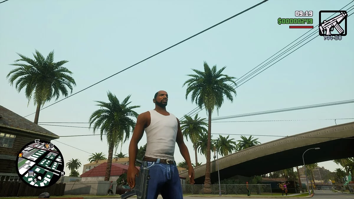 Анимации Франклина из GTA 5 / GTA San Andreas: The Definitive Edition