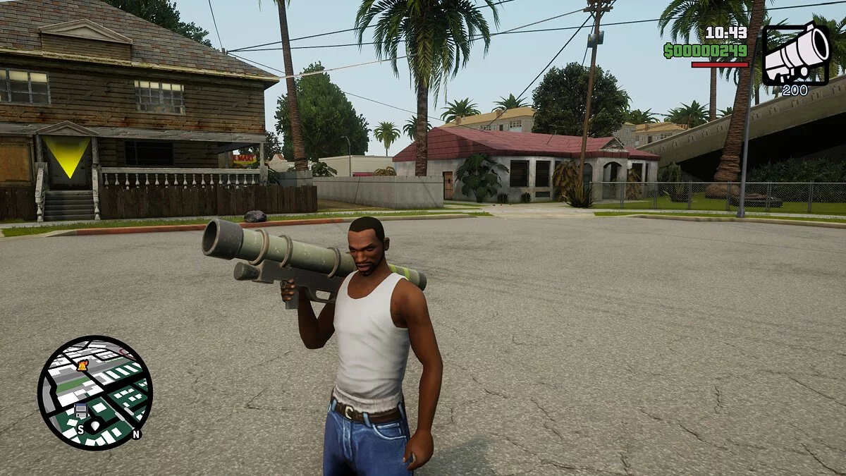 Анимации из GTA 5 / GTA San Andreas: The Definitive Edition