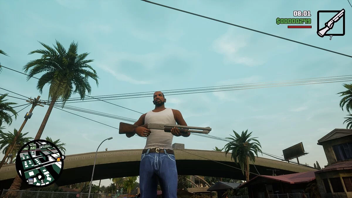 Улучшенные анимации CJ / GTA San Andreas: The Definitive Edition