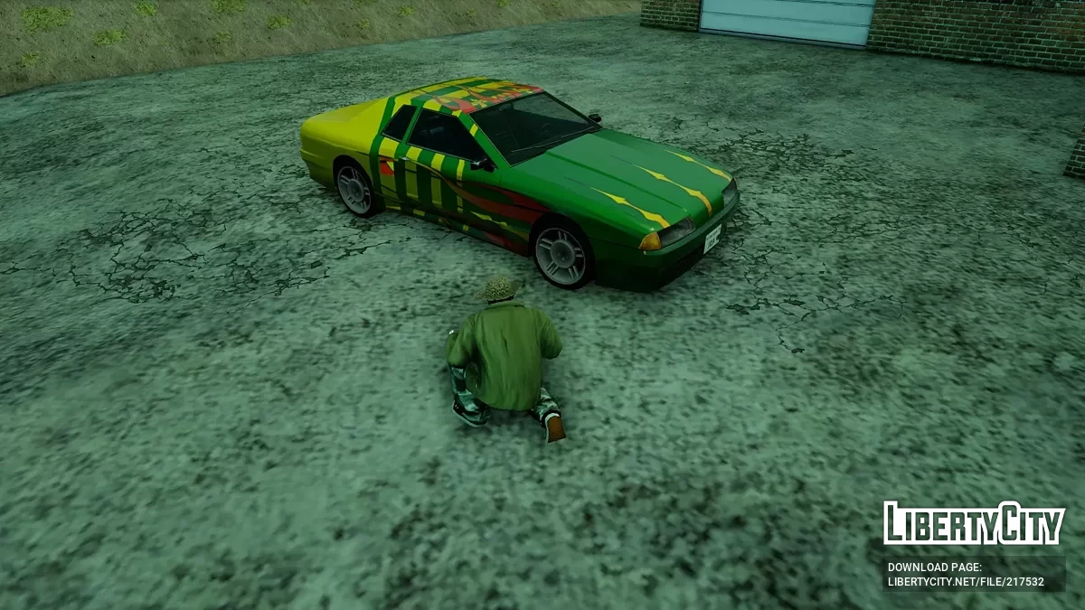 SA DE Restored Beta Elegy Livery / GTA San Andreas: The Definitive Edition