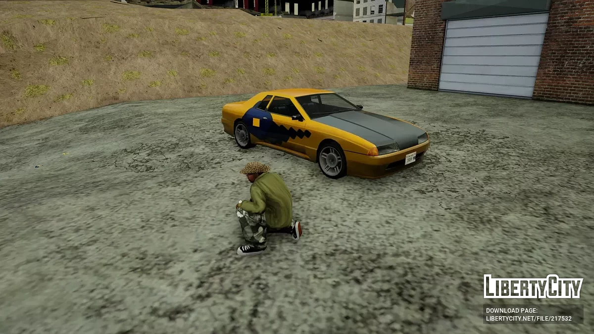 SA DE Restored Beta Elegy Livery / GTA San Andreas: The Definitive Edition
