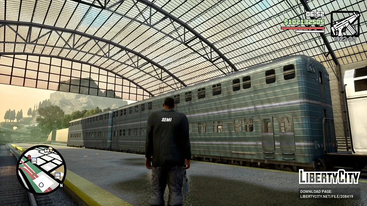 Броневагон для широкополосного бронепоезда (OLD) / GTA San Andreas: The Definitive Edition