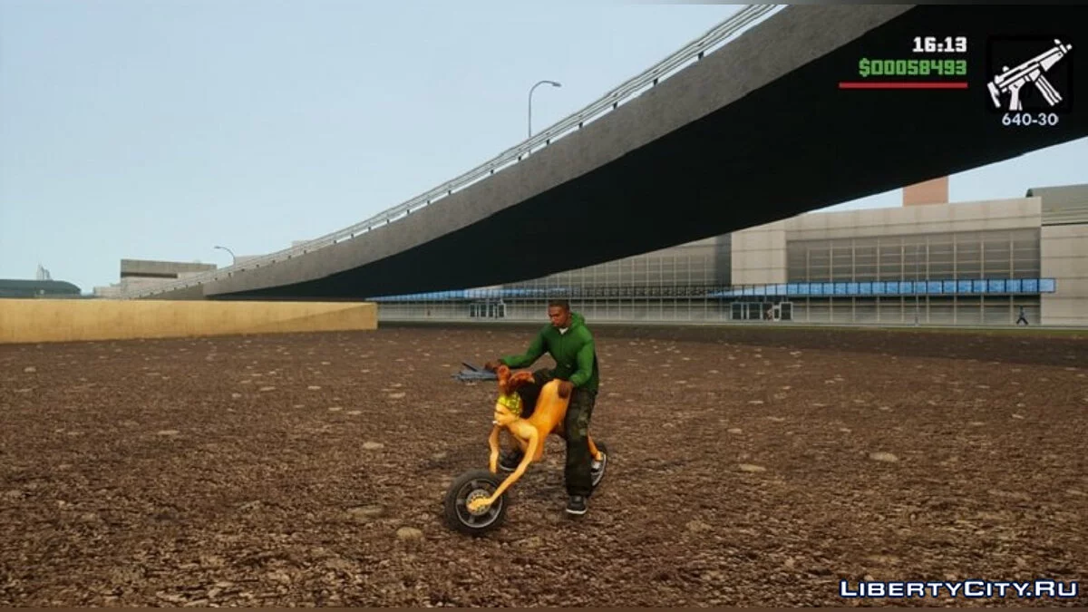 Bike Girl / GTA San Andreas: The Definitive Edition