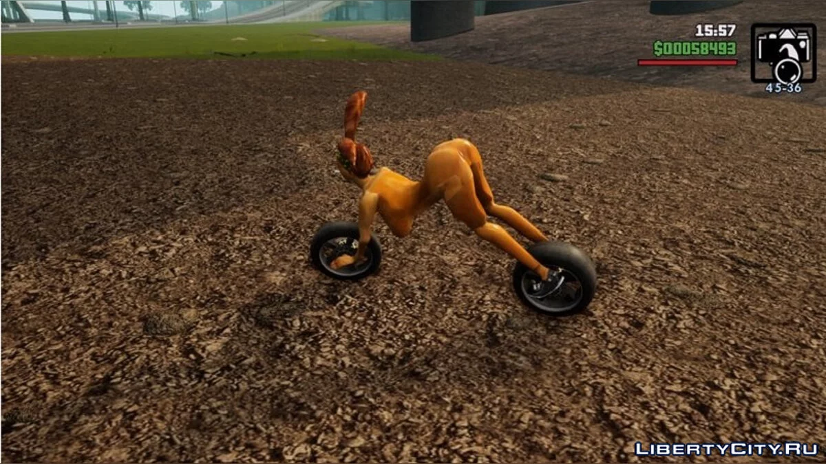 Bike Girl / GTA San Andreas: The Definitive Edition