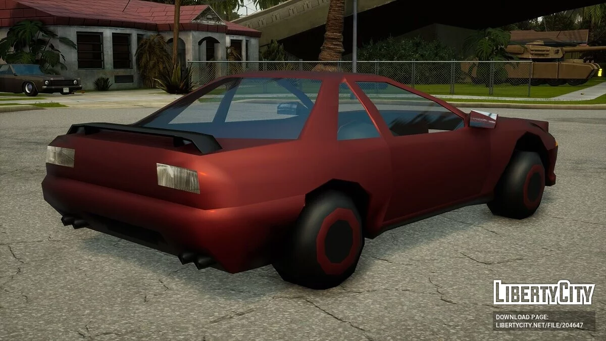 Две машины из игры Бумер / GTA San Andreas: The Definitive Edition