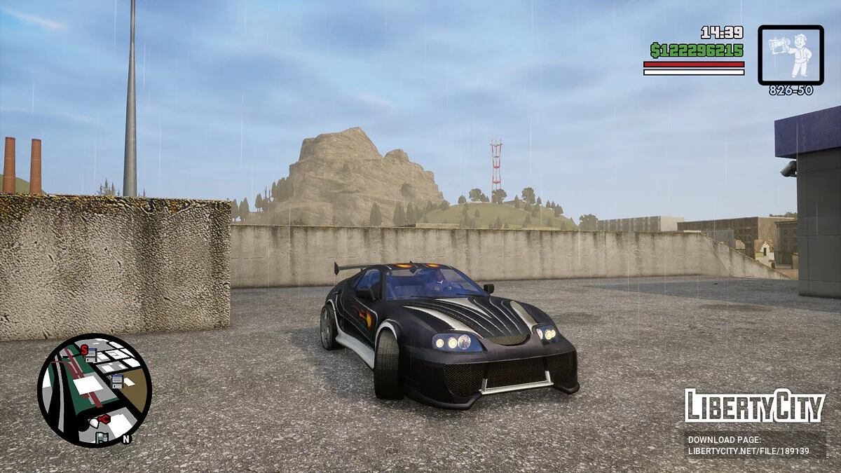 Toyota Supra из Need For Speed: Most Wanted (OLD) / GTA San Andreas: The Definitive Edition