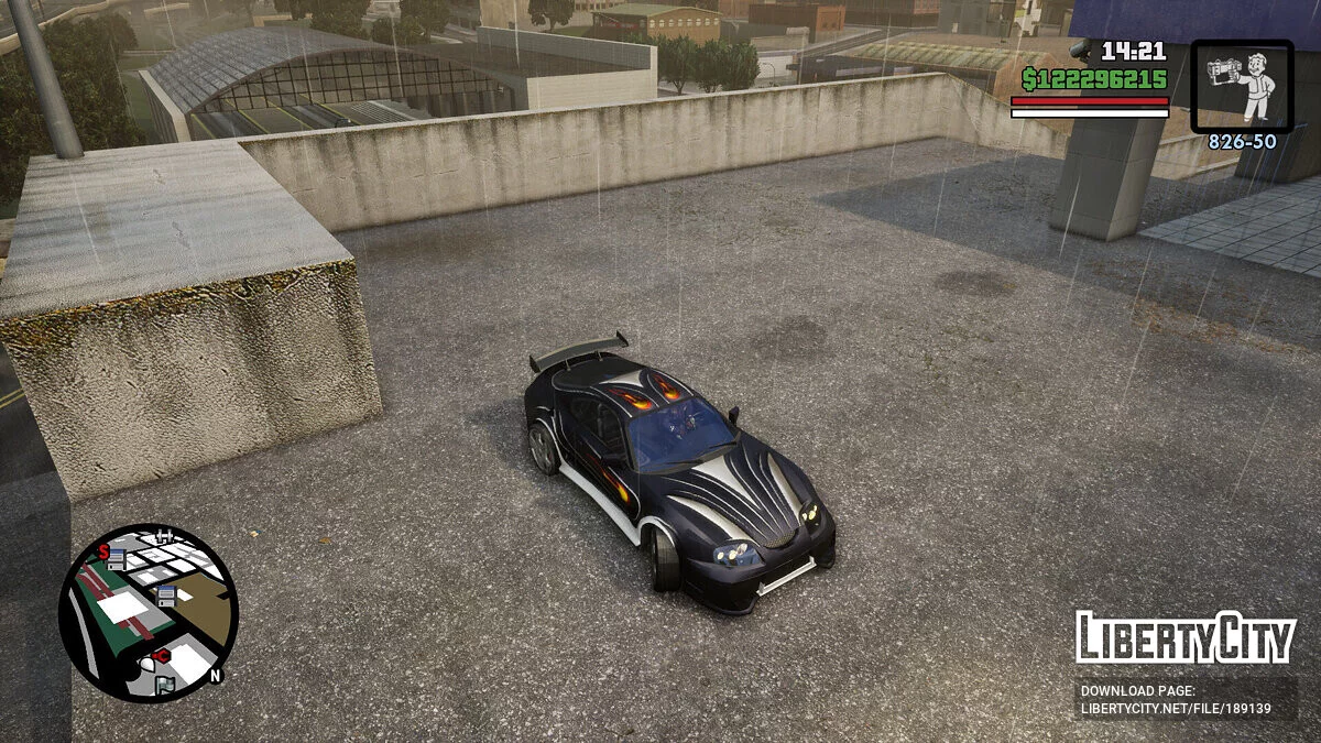 Toyota Supra из Need For Speed: Most Wanted (OLD) / GTA San Andreas: The Definitive Edition