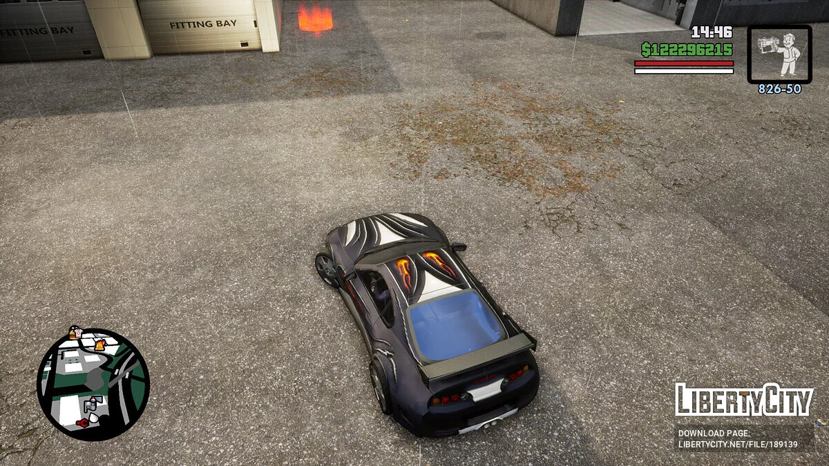 Toyota Supra из Need For Speed: Most Wanted (OLD) / GTA San Andreas: The Definitive Edition