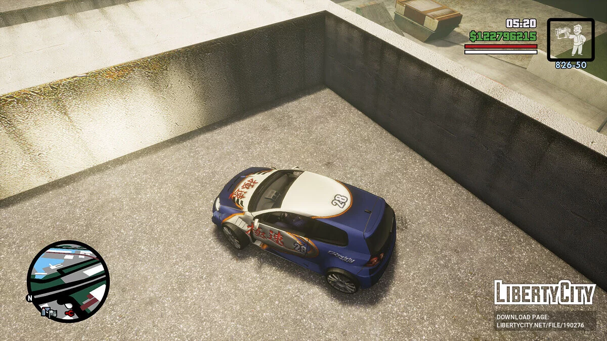VolkSwagen Golf GTI из Need For Speed Most Wanted 2005 (OLD) / GTA San Andreas: The Definitive Edition