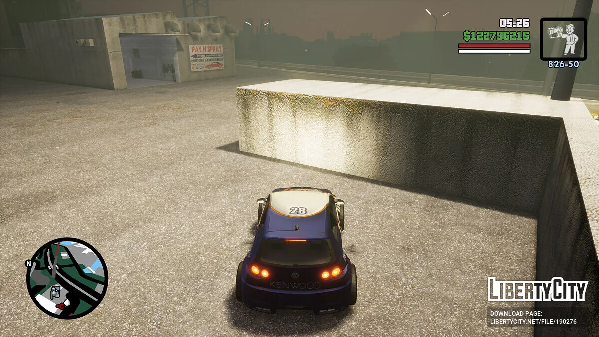 VolkSwagen Golf GTI из Need For Speed Most Wanted 2005 (OLD) / GTA San Andreas: The Definitive Edition