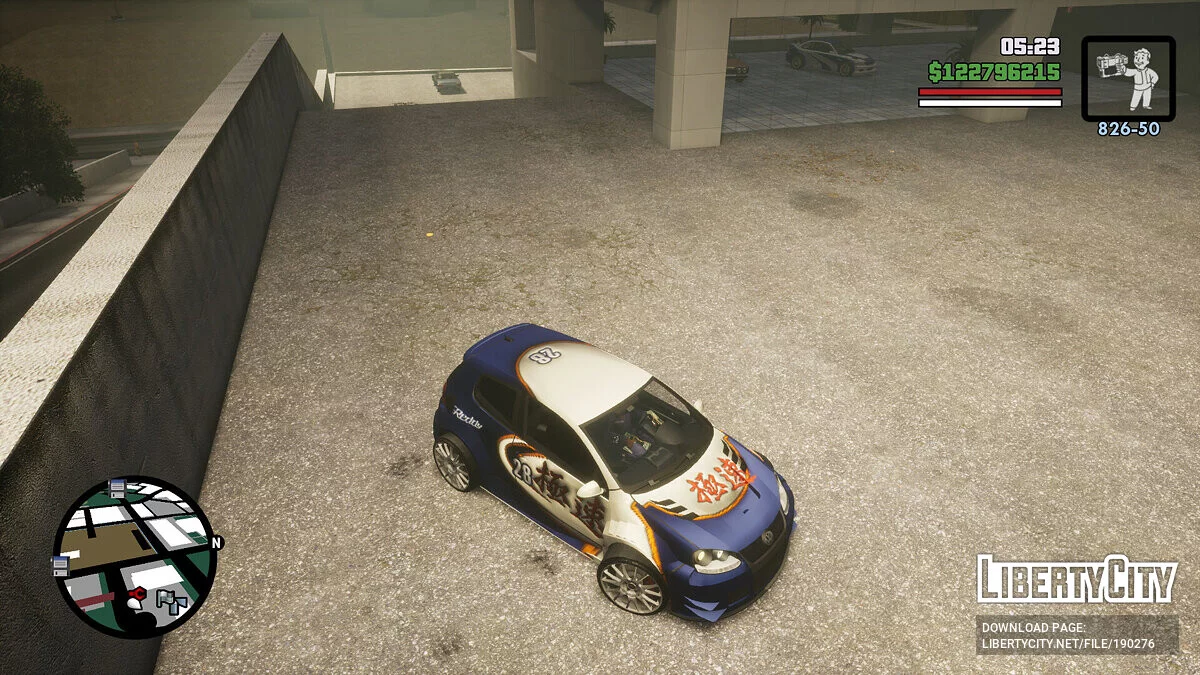 VolkSwagen Golf GTI из Need For Speed Most Wanted 2005 (OLD) / GTA San Andreas: The Definitive Edition