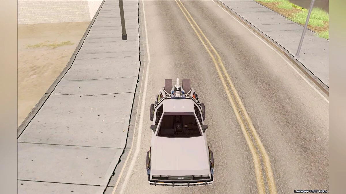DeLorean Time Machine (Telltale) / GTA San Andreas