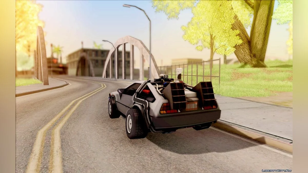 DeLorean Time Machine (Telltale) / GTA San Andreas