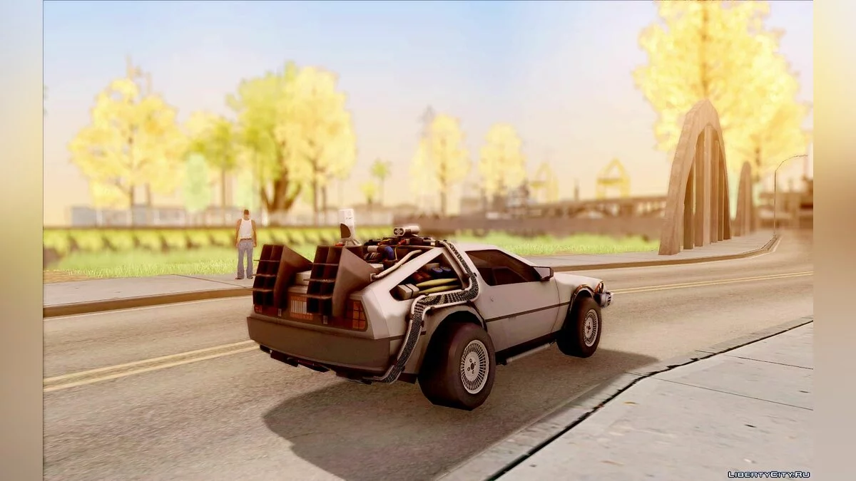 DeLorean Time Machine (Telltale) / GTA San Andreas