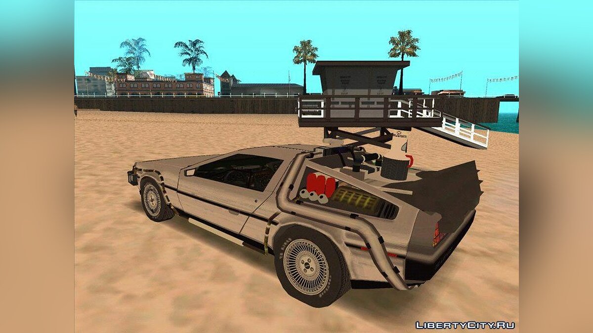 Скачать Delorean Time Machine BTTF 2 - Машина из фильма 