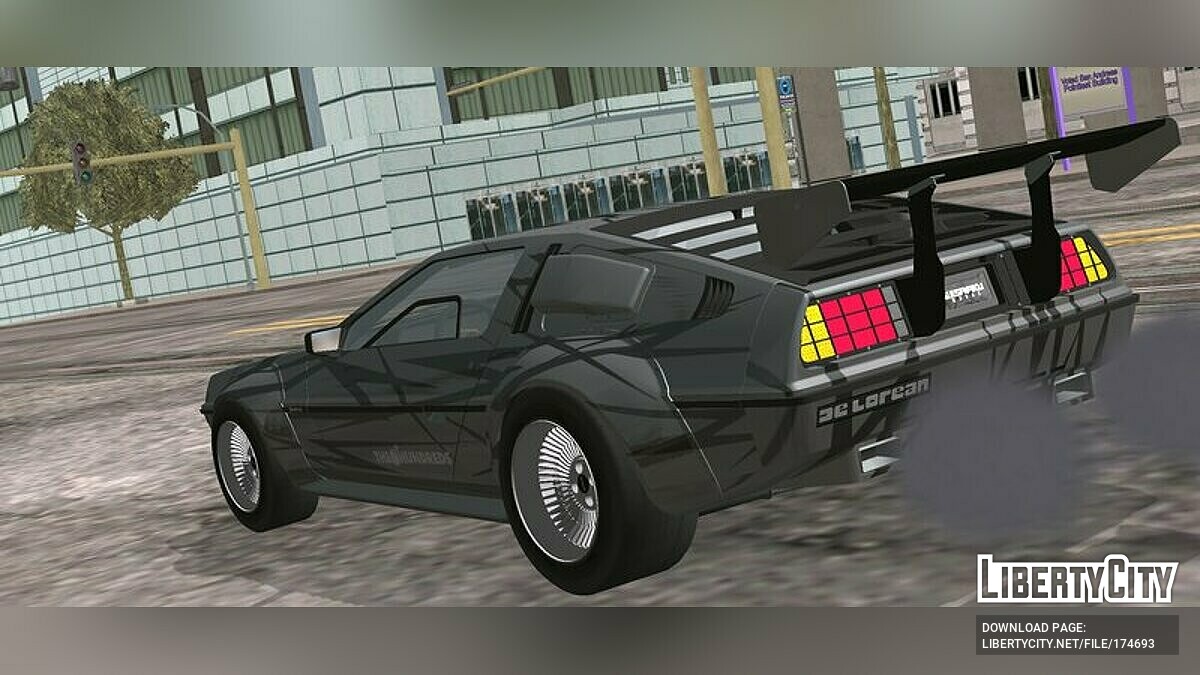 The Hundreds DeLorean DMC-12 для GTA San Andreas - Картинка #8