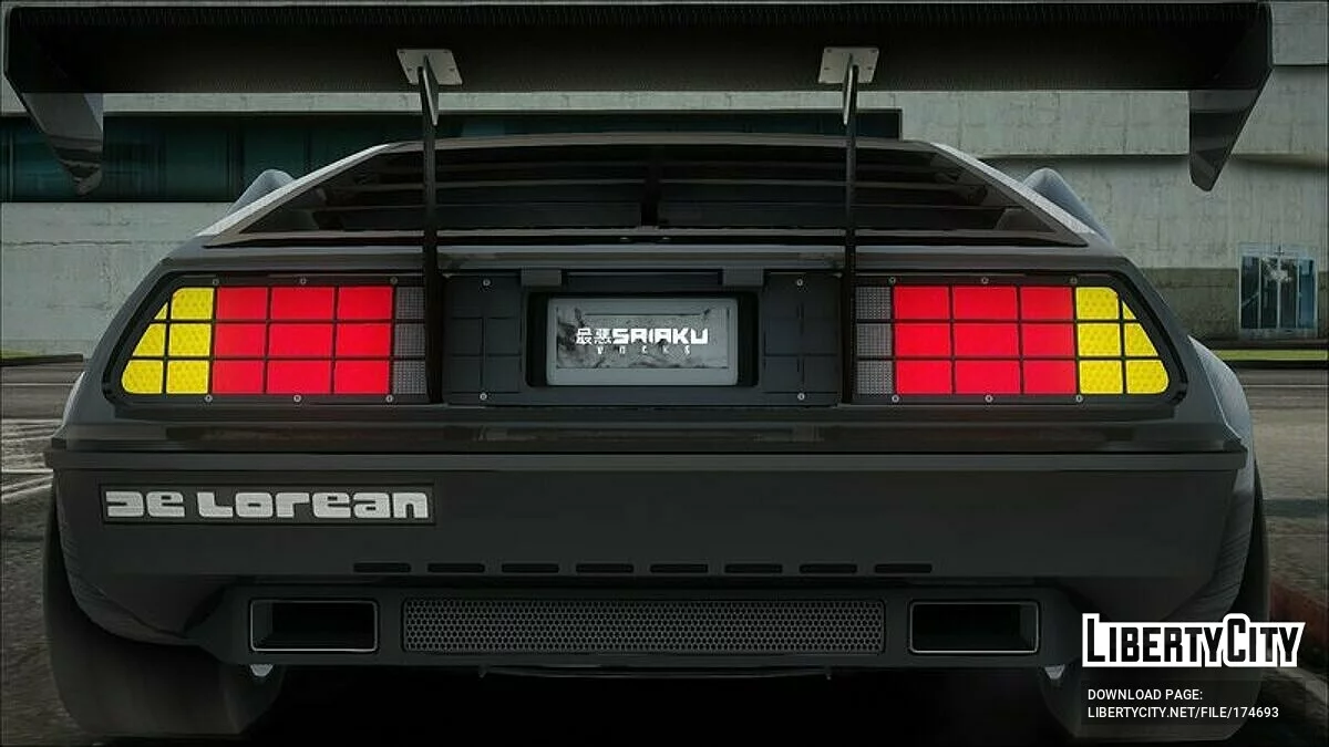 The Hundreds DeLorean DMC-12 / GTA San Andreas