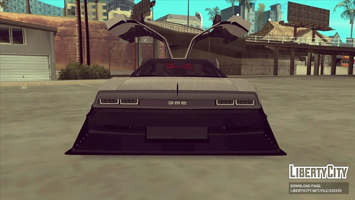 Скачать DeLorean DMC-12 Time Attack для GTA San Andreas