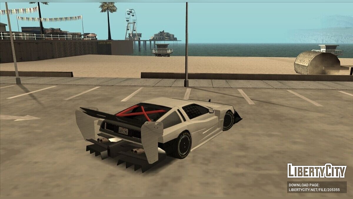 Скачать DeLorean DMC-12 Time Attack для GTA San Andreas