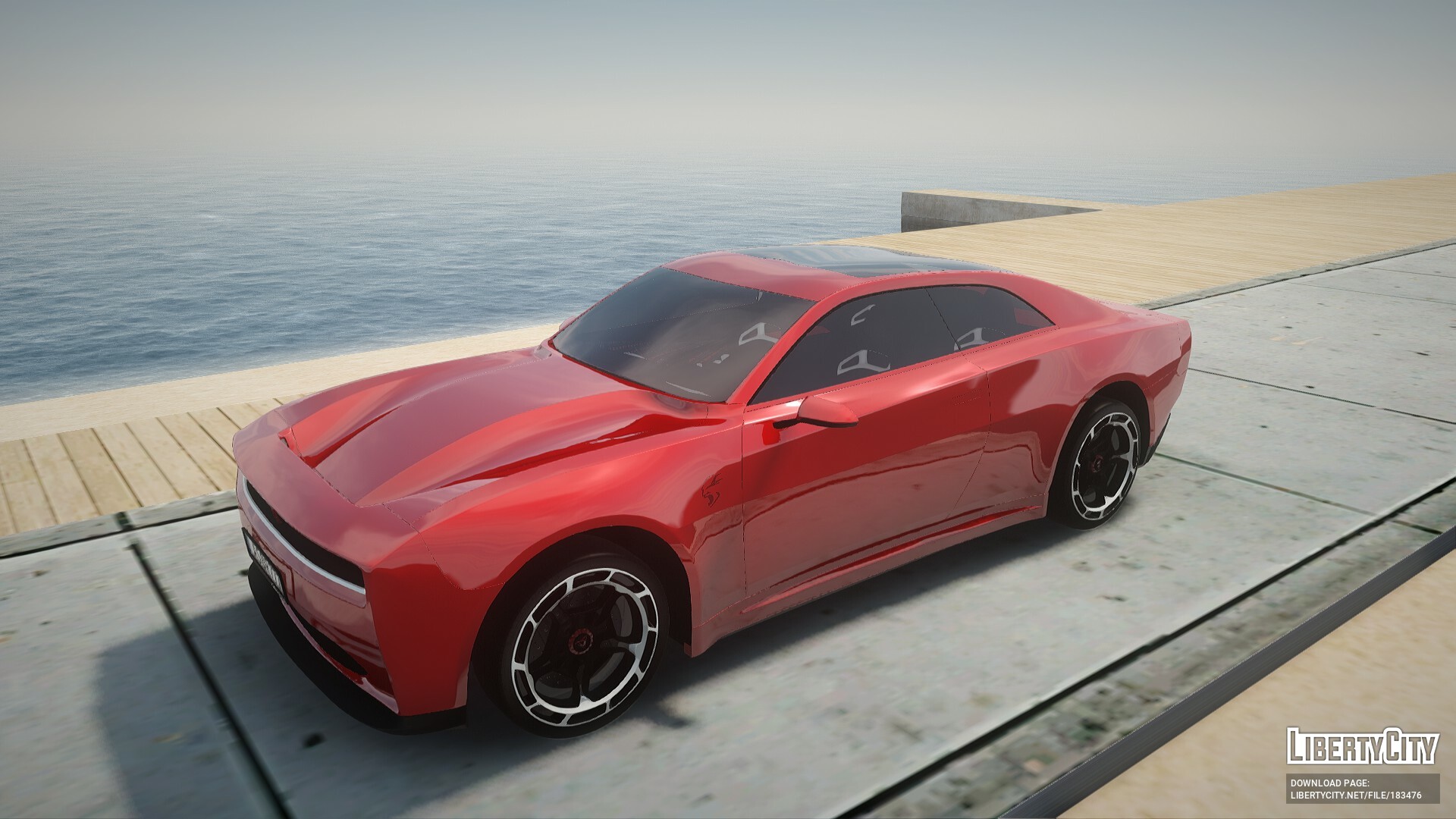 Скачать Dodge Charger Daytona SRT Banshee 2024 для GTA San Andreas