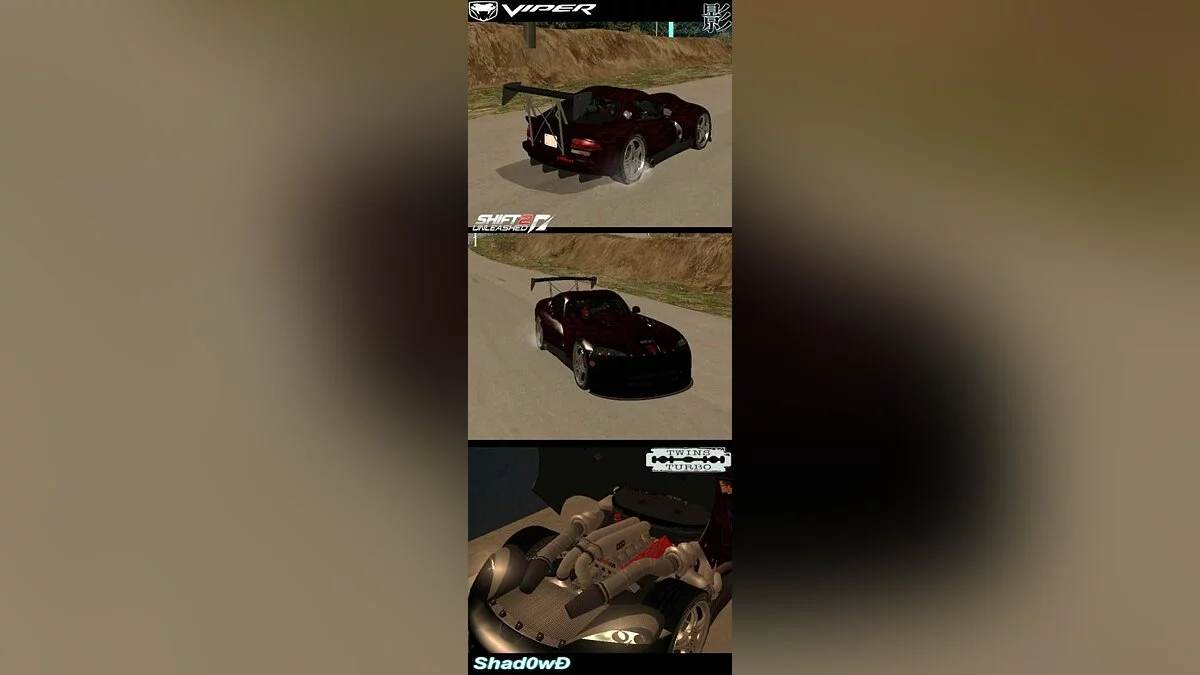 Dodge Viper - TwinsTurbo / GTA San Andreas