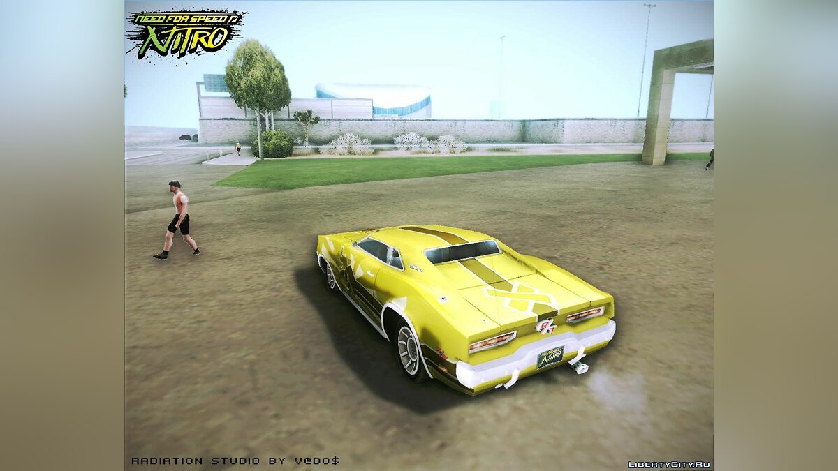 Скачать Dodge Charger R/T nfs nitro для GTA San Andreas