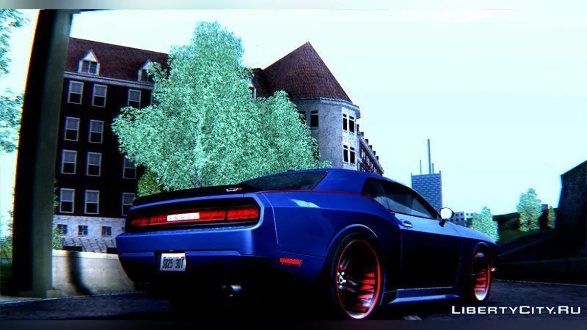 2010 Dodge Quinton Rampage Jackson Challenger SRT8 V1.0 / GTA San Andreas