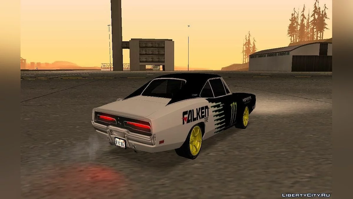 Dodge Charger 1969 Monster Energy / GTA San Andreas