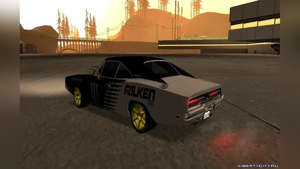 Dodge Charger 1969 Monster Energy / GTA San Andreas