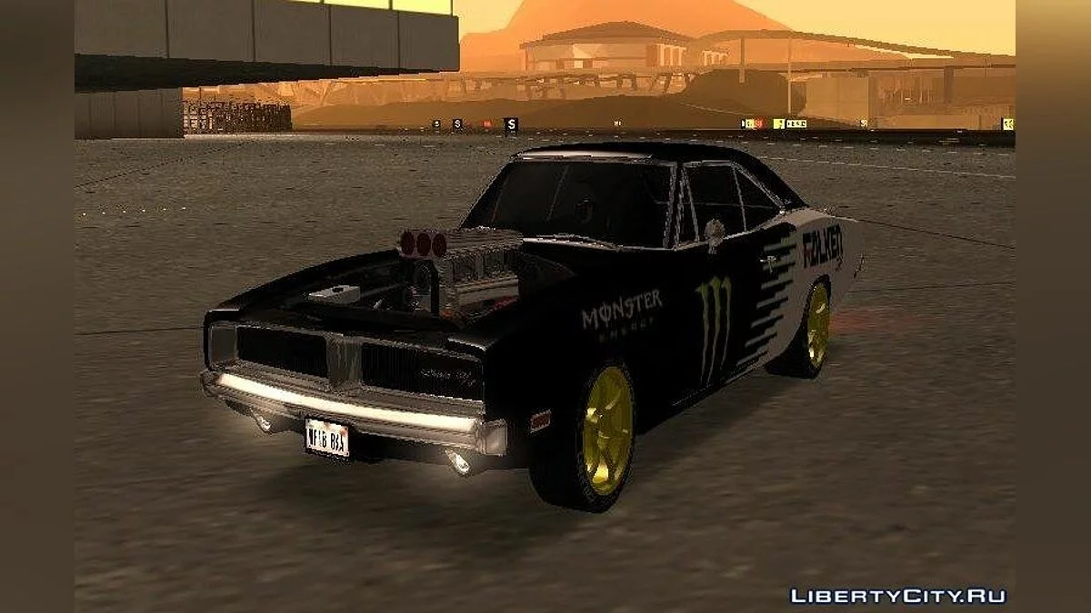 Dodge Charger 1969 Monster Energy / GTA San Andreas
