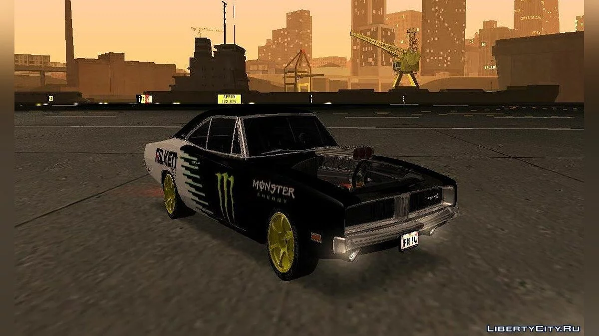 Dodge Charger 1969 Monster Energy / GTA San Andreas