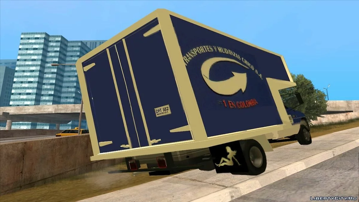 Dodge Ram 3500 Con Furgon / GTA San Andreas